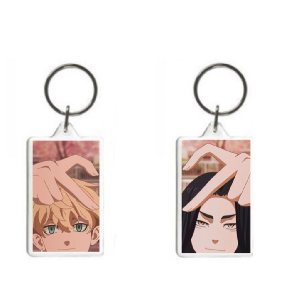 Anime Matching Friendship Inspired Keychain